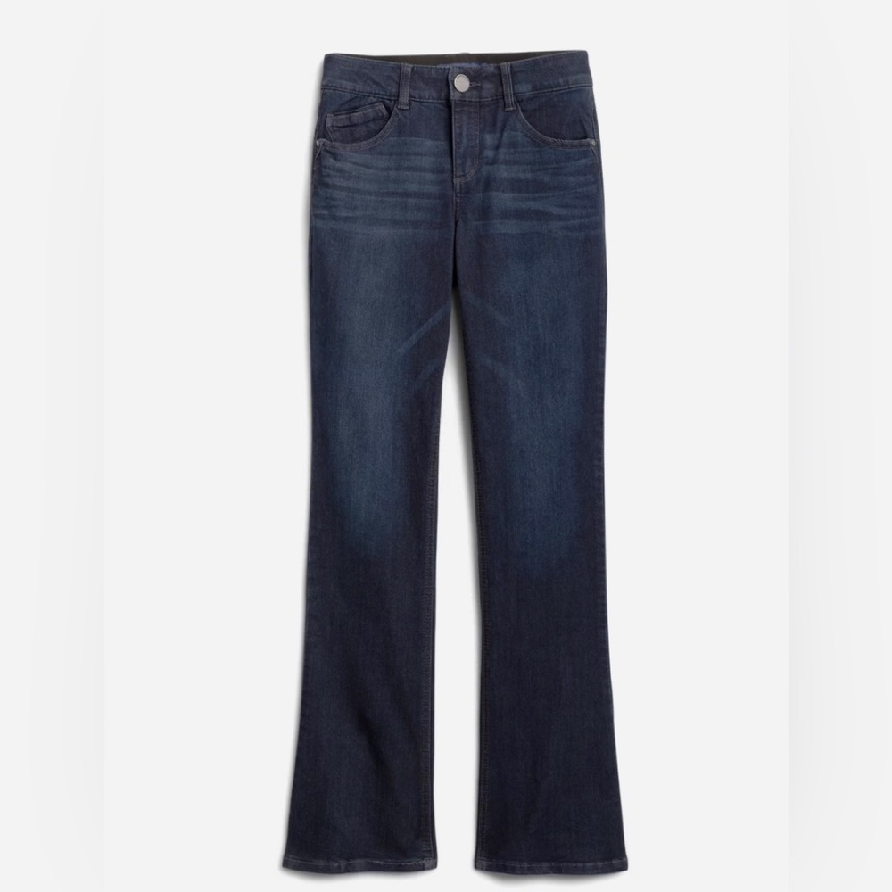 Democracy Kathryn Bootcut Denim Jeans Plus Size 18W in Indigo Blue